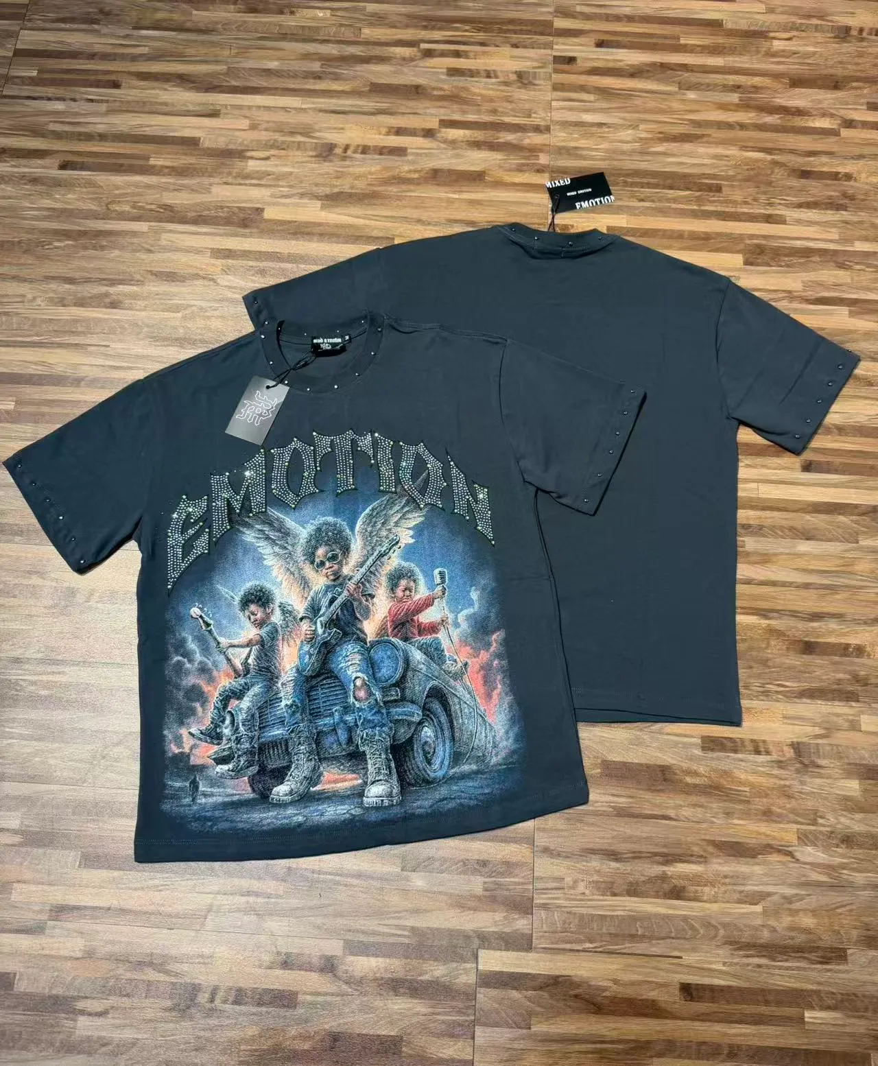 E 8112# / ｜ MIXED EMOTION In Stock （ ） T （fabric):32 Sizes（size）：S-M L X L ： （colour）： / 👉
